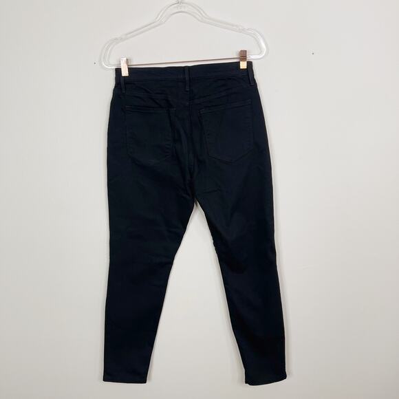 Banana Republic High Rise Skinny Black Jeans 30 P - Picture 2 of 11